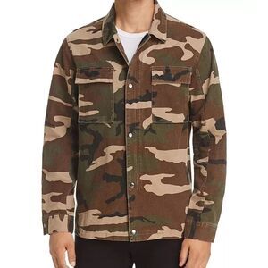 Rails Wendell Camo Zip Jacket size large